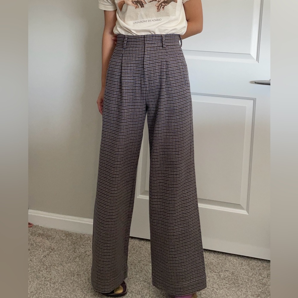 Everlane Way High Drape Pant Wool
